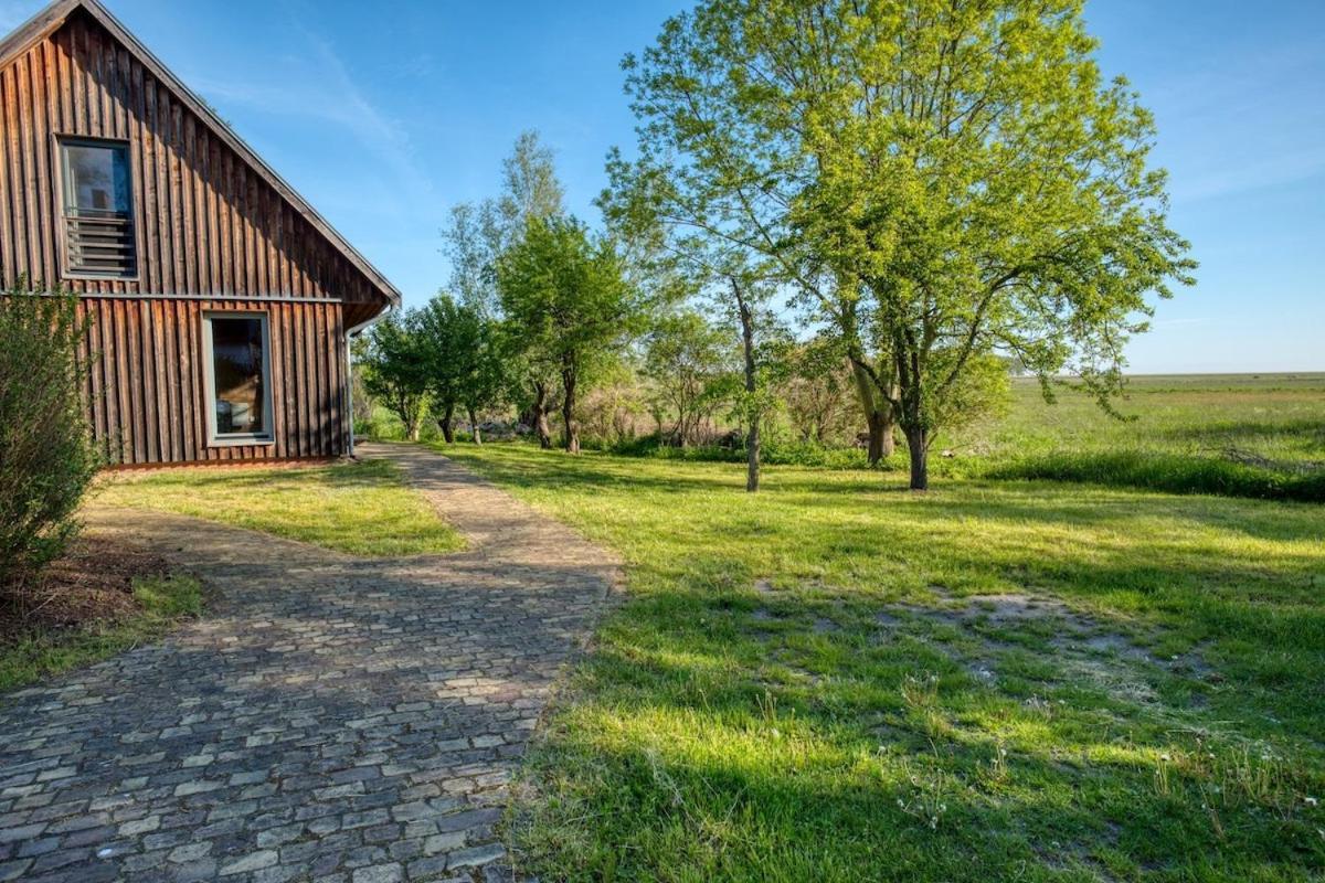 Traumhaff Kuestenchalets - Einzigartige Chalets An Der Ostsee. Ganz Aus Laerchenholz Mit Kamin Und Sauna Vogelsang-Warsin Eksteriør billede